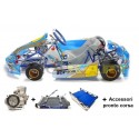 Go-Kart Top Kart Twister KZ/SHIFTER 103/CH/17 + Motore TM KZ10C Base + accessori pronto corsa