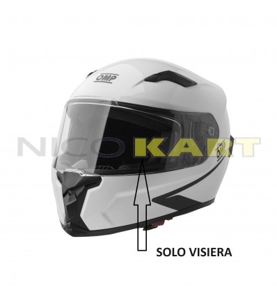 Visiera trasparente OMP per casco CIRCUIT EVO  